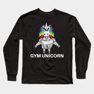 Gym Unicorn - Gym, Fitness Long Sleeve T-Shirt